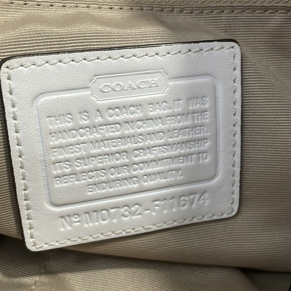 ❤️Coach Hampton Scribble Handbag Vintage - Picture 4 of 16